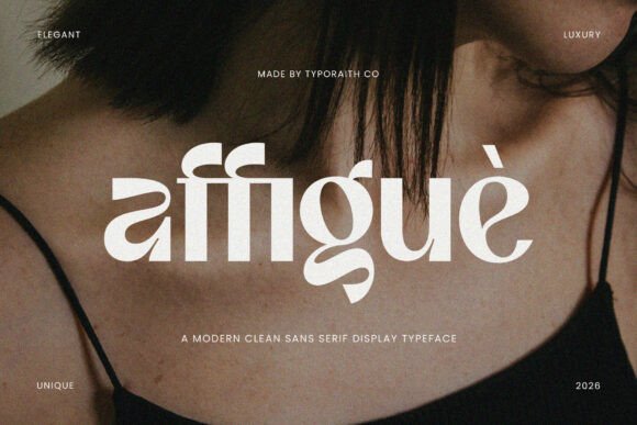 Affigue: A Luxe Sans Serif That Earns Its Place on the Brand Board