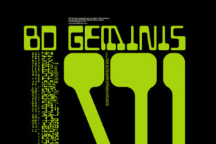 BD Geminis: A Retro Computer Font That Elevates Handmade Products