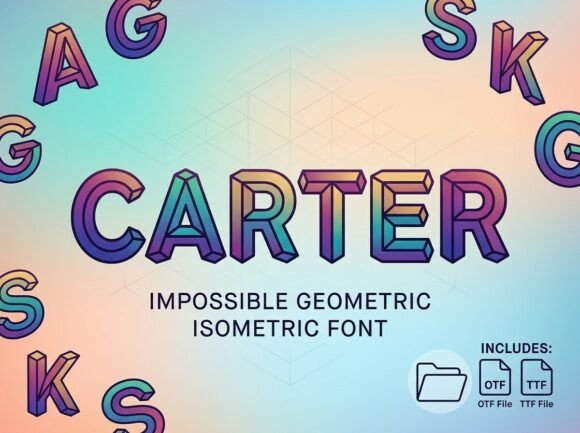 Carter Decorative Font for Handmade Creators