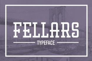 Fellars: A Retro Serif Font That Commands Attention
