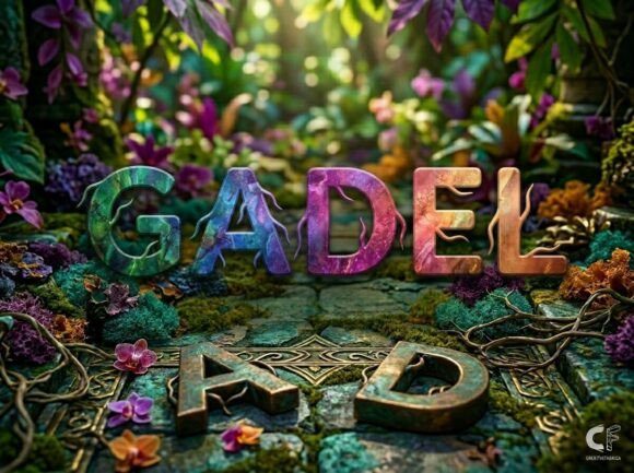 Gadel: A Decorative Display Font That Commands Attention Online
