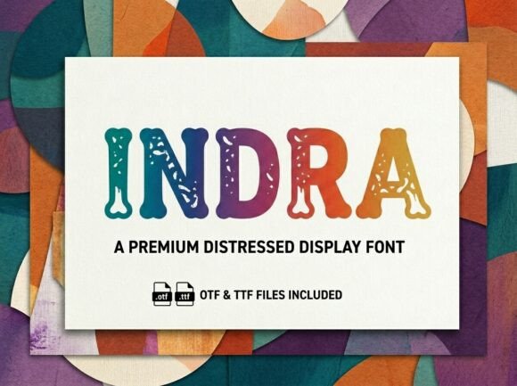 Indra: A Display Font That Commands Attention