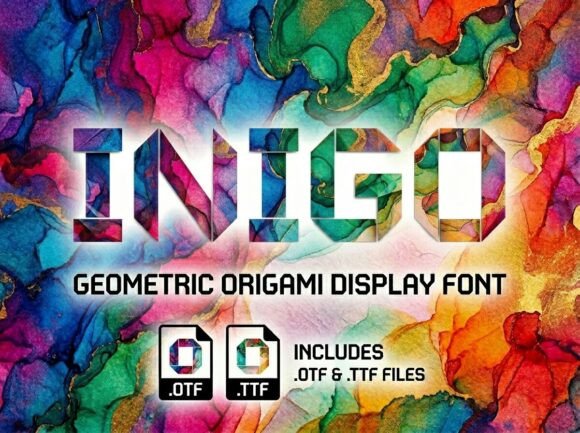Inigo: A Standout Display Font for Small Business Branding