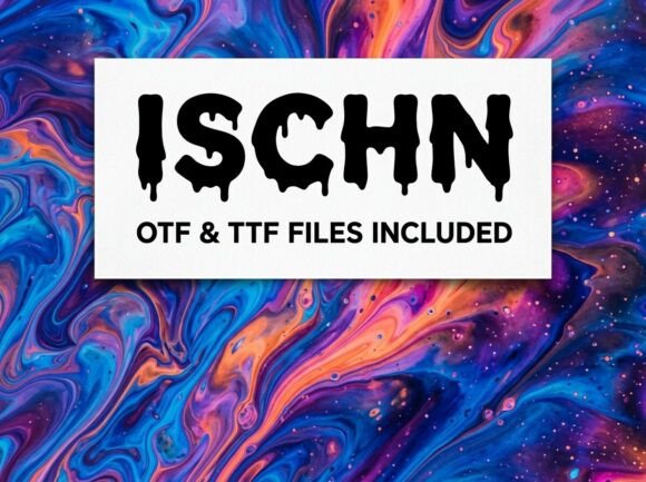 Ischn: A Decorative Font That Makes Your Brand Feel Intentional