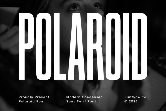 Polaroid Font: A Strong, Modern Sans Serif for Small Business Branding