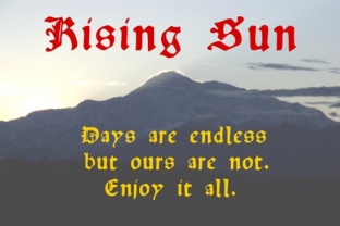 Rising Sun: A Blackletter Typeface with Quiet Confidence