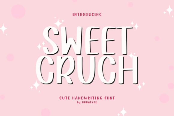 Sweet Cruch Font: A Display Typeface That Cuts Through the Feed