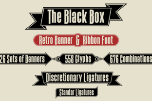 The Black Box: A Decorative Font That Builds Instant Campaign Identity