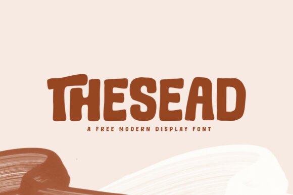 Thesead: A Gentle Display Font for Thoughtful Editorial Design