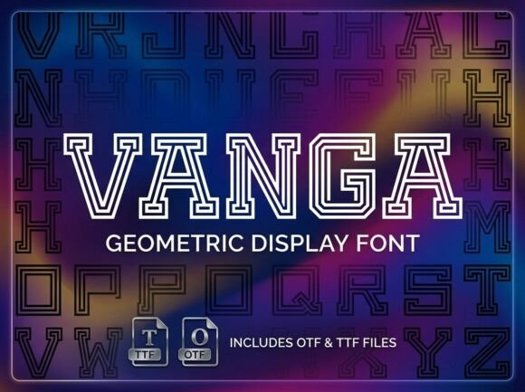 Vanga: A Bold Decorative Font for Scroll-Stopping Marketing