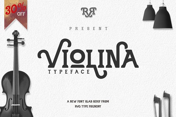 Violina: A Retro Slab Serif Font That Elevates Digital Branding